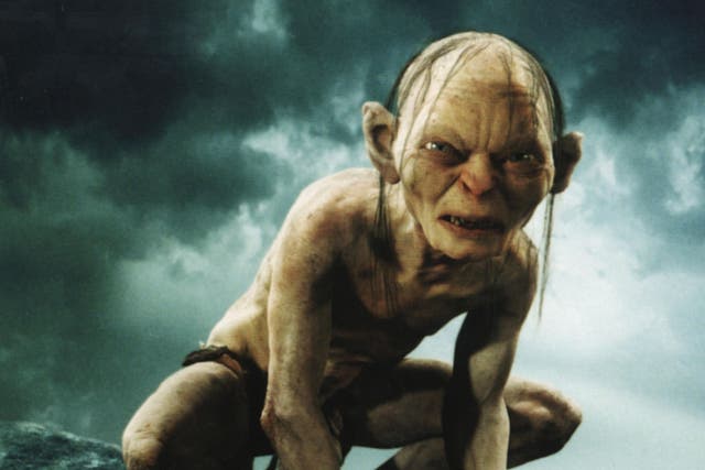 <p>Andy Serkis as Gollum in Peter Jackson’s ‘The Lord of the Rings’ trilogy </p>