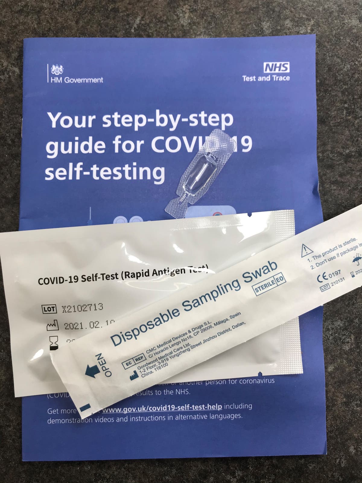 Tests &lsquo;unavailable for home delivery&rsquo; as new guidance comes into force