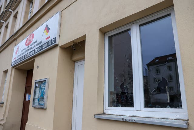Germany Mosque Damaged