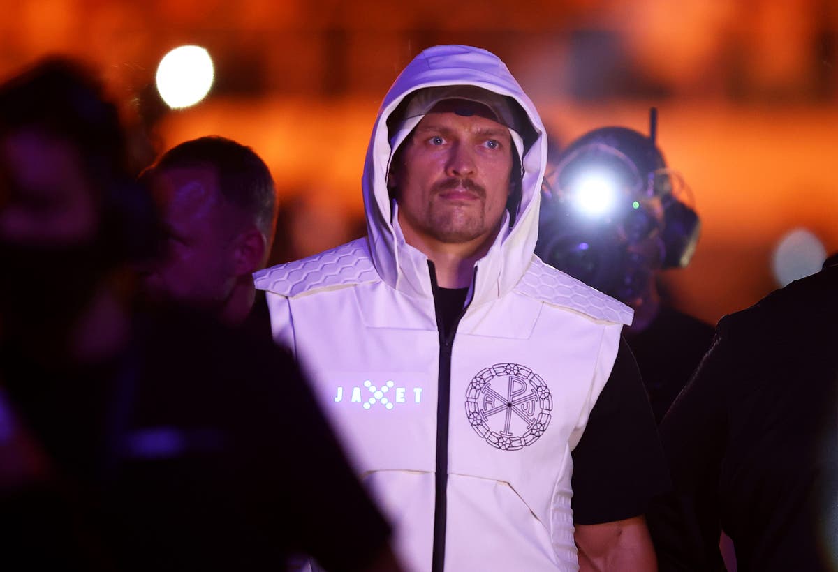 Oleksandr Usyk open to fighting Canelo Alvarez at cruiserweight