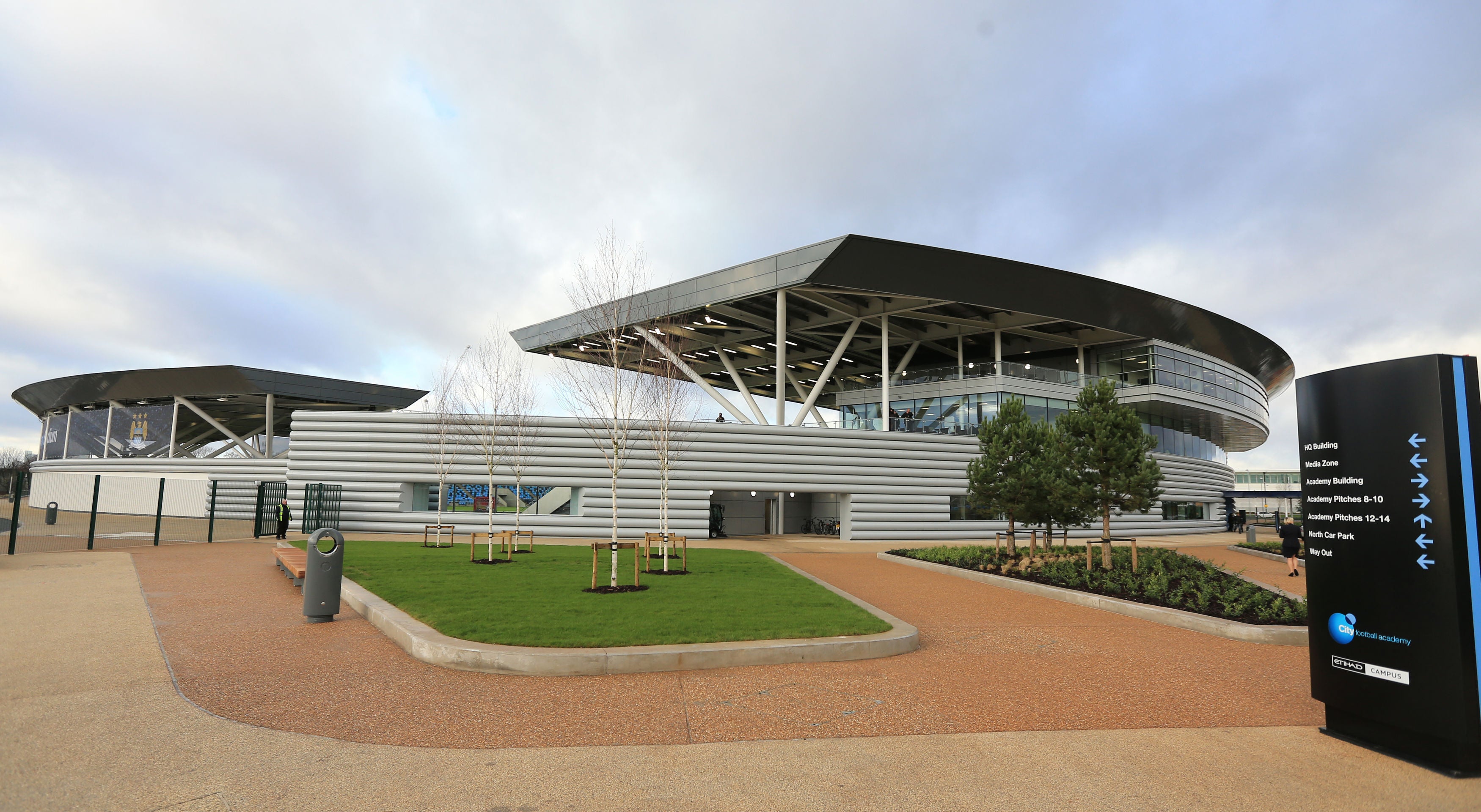 Players and staff will need to provide a negative lateral flow test each time they wish to enter Premier League training grounds such as Manchester City’s Etihad Campus (Nigel French/PA)