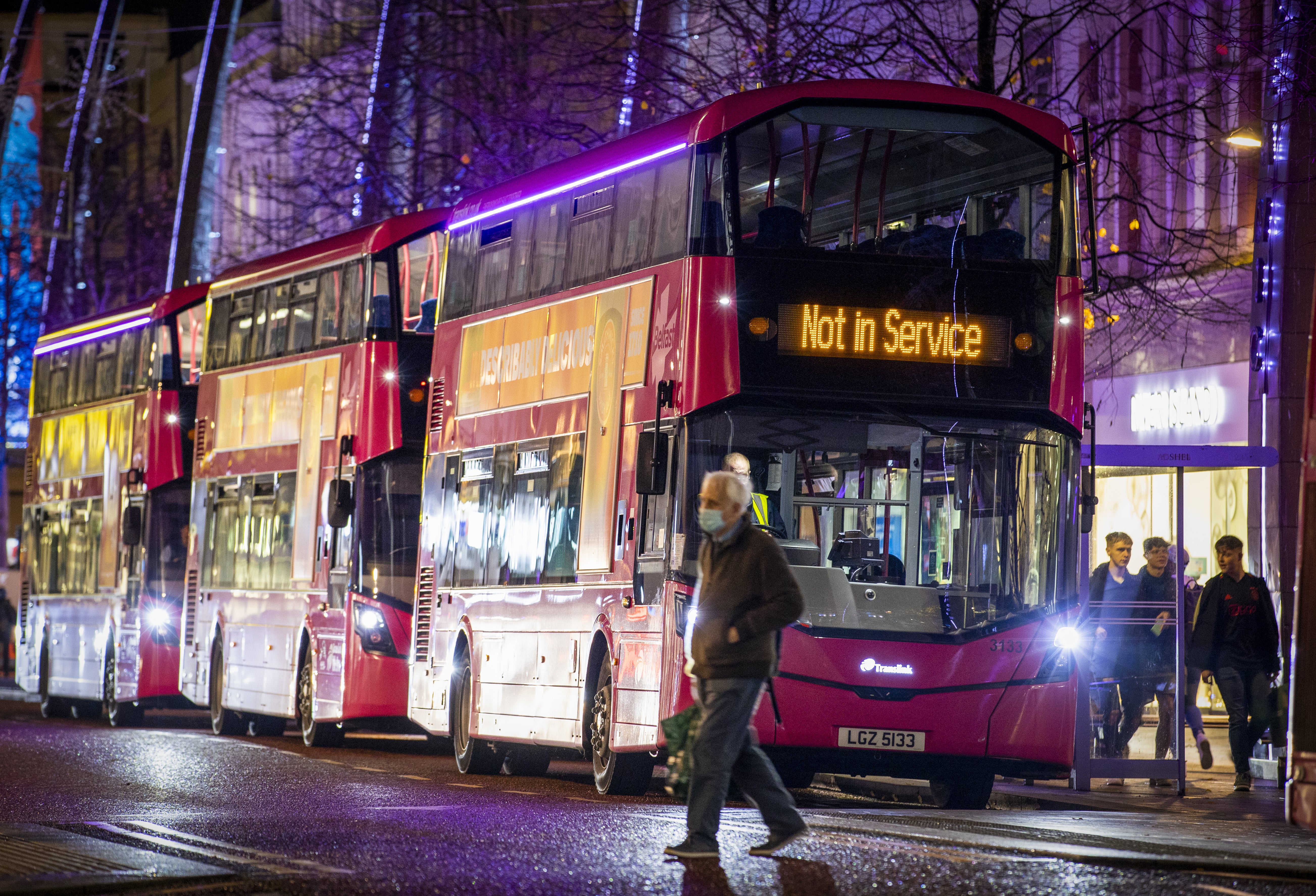 The Stormont Infrastructure Minister has said she is “battling to ensure the survival” of Northern Ireland’s public transport system (Liam McBurney/PA)