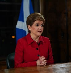 Sturgeon urges Scots to ‘pull together’ in broadcast on new Covid restrictions