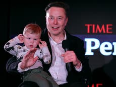 Elon Musk brings son X AE A-Xii to Time Person of the Year event