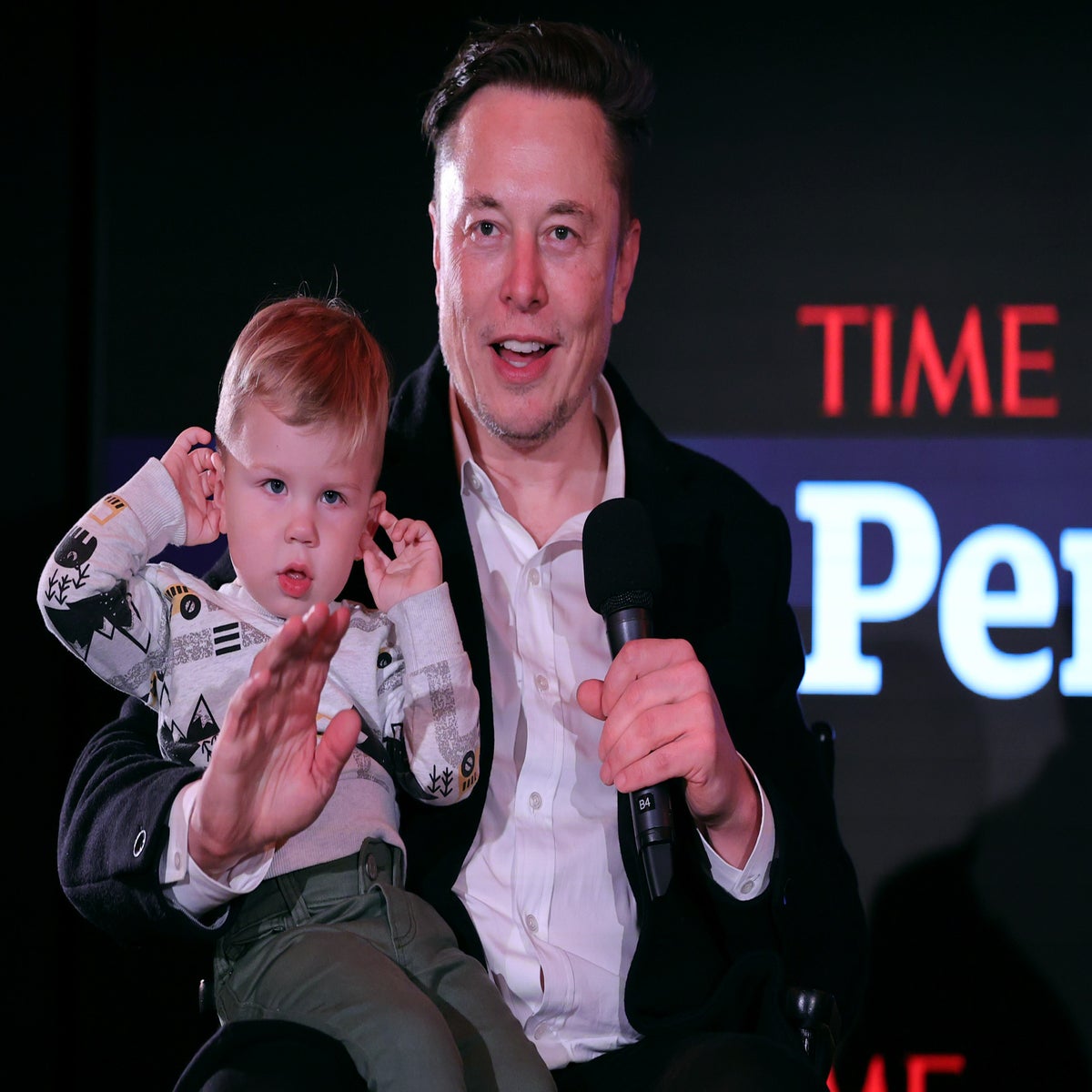 Elon Musk brings son X AE A-Xii to Time Person of the Year event | The  Independent