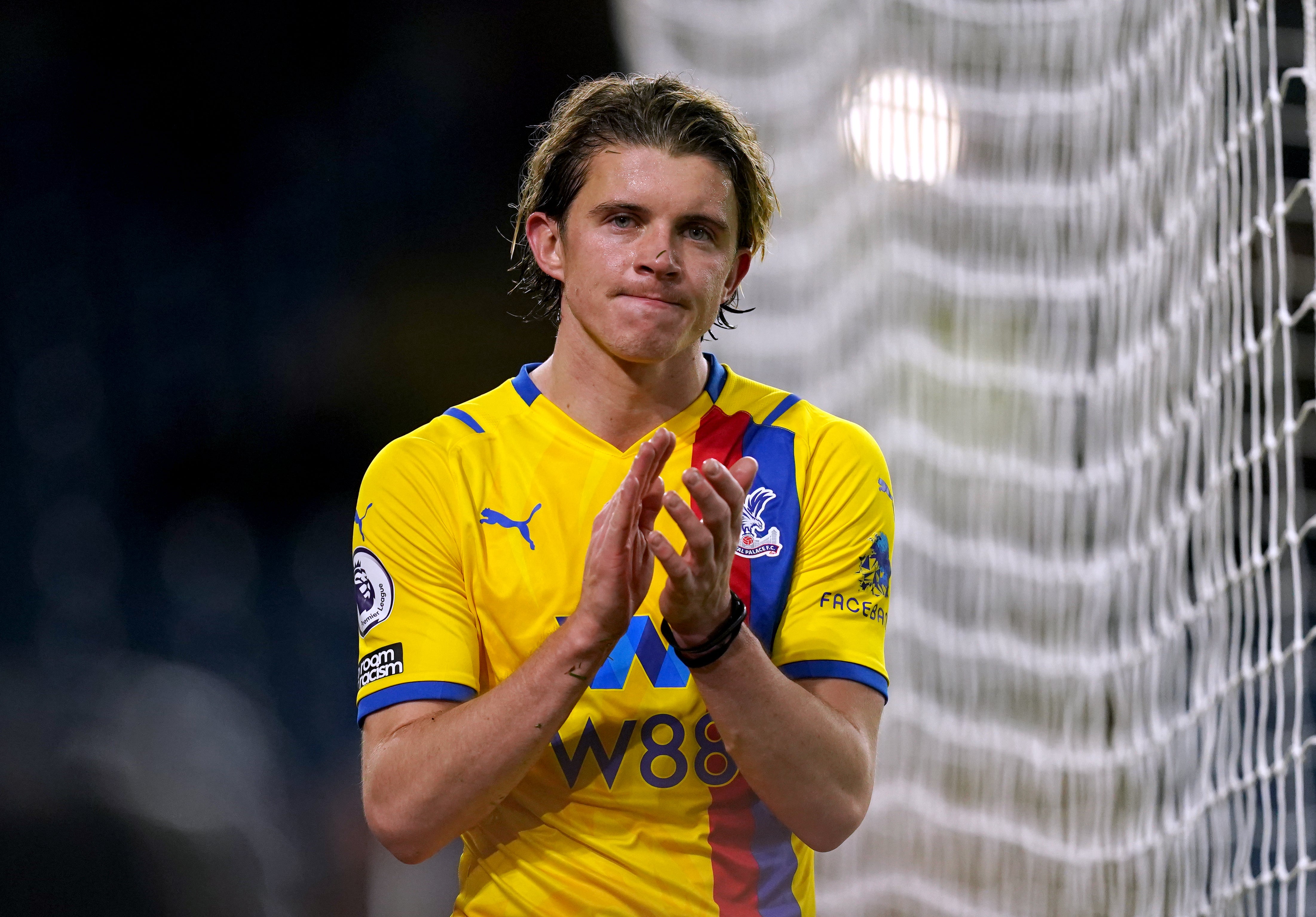 Conor Gallagher has quickly become a fans’ favourite at Crystal Palace (Martin Rickett/PA)