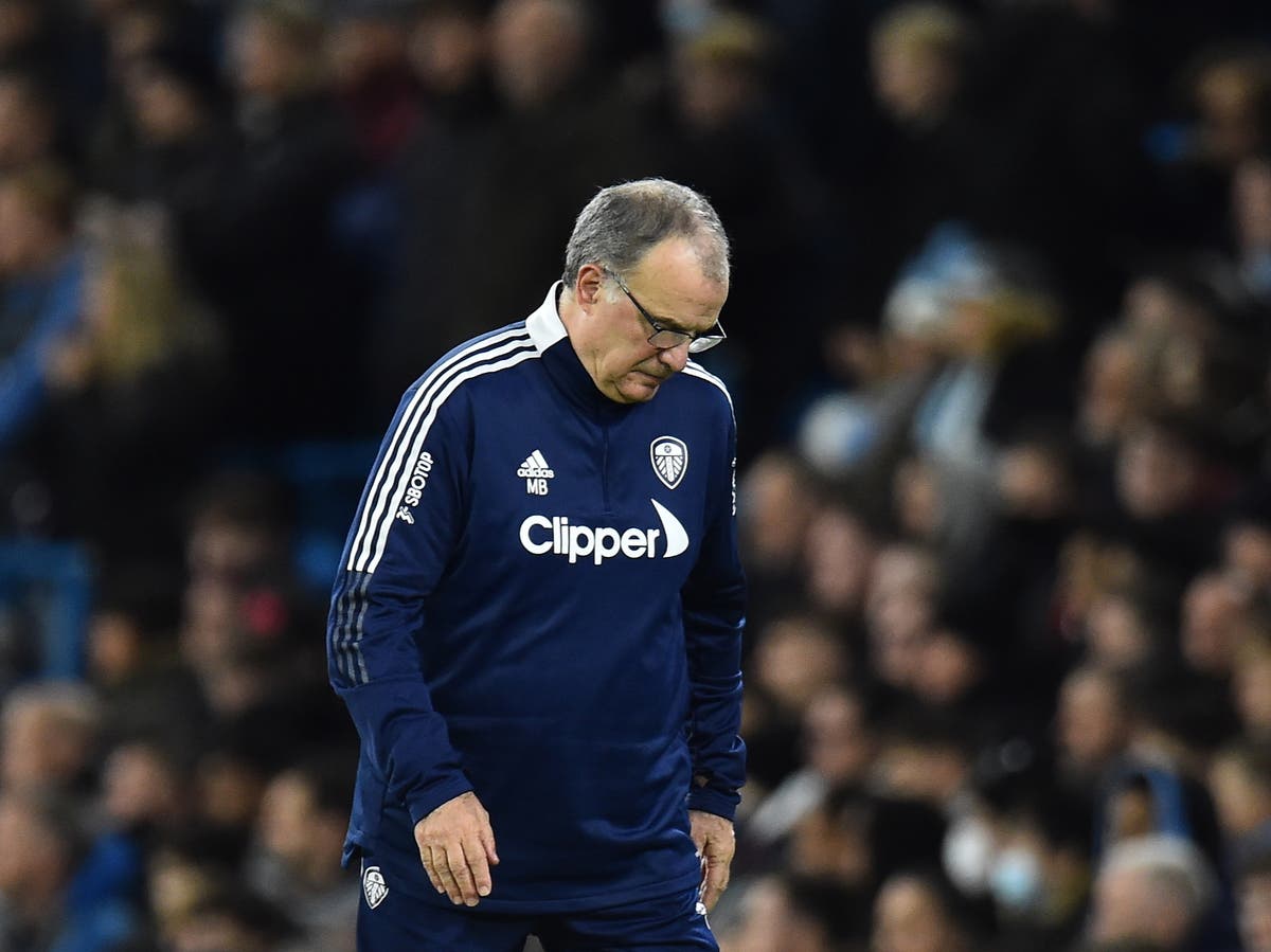 Marcelo Bielsa admits &lsquo;nothing positive to take away&rsquo; from Leeds&rsquo; dismantling by Man City