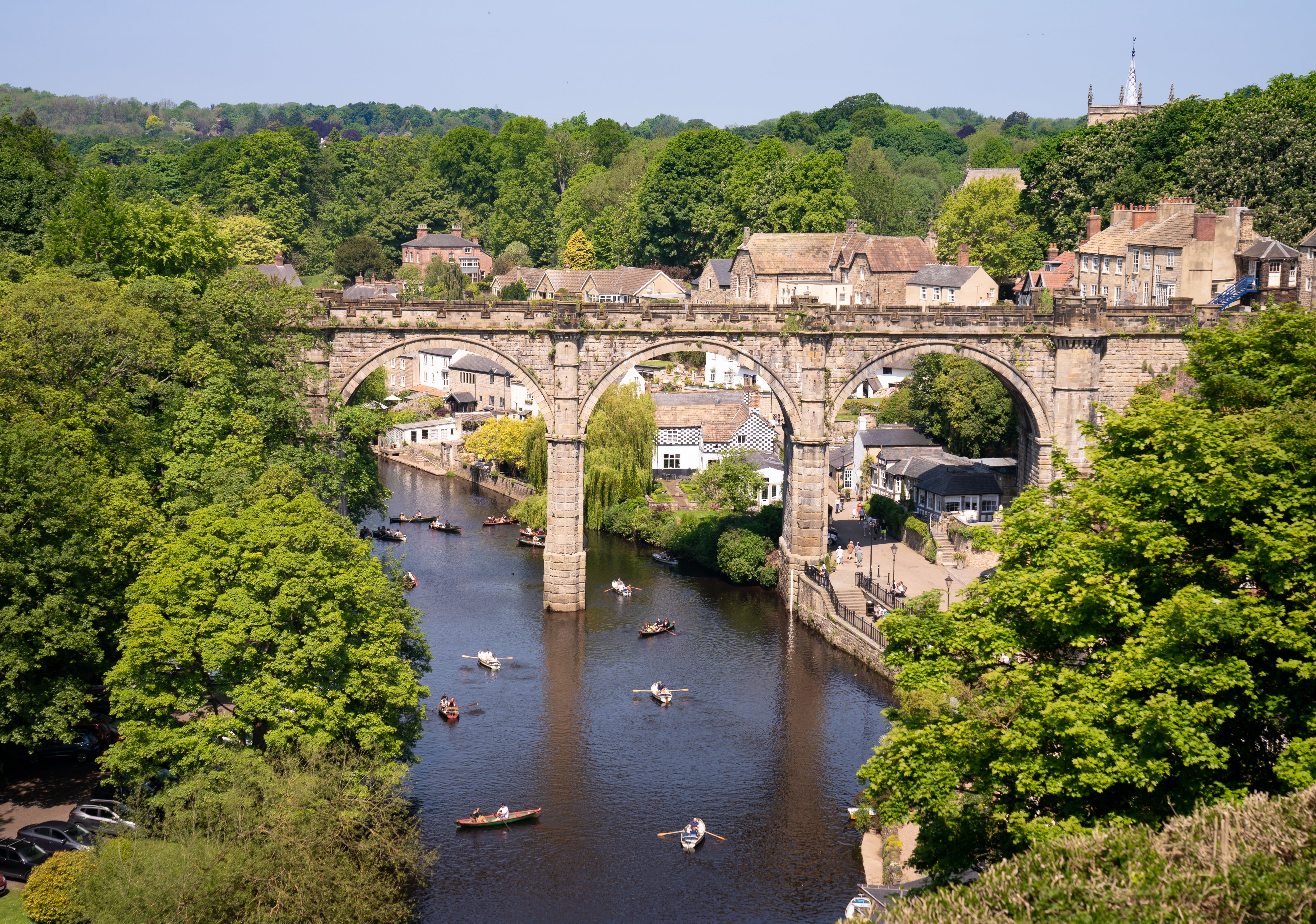 Knaresborough is one of the locations earmarked for shared banking hubs (Danny Lawson/PA)