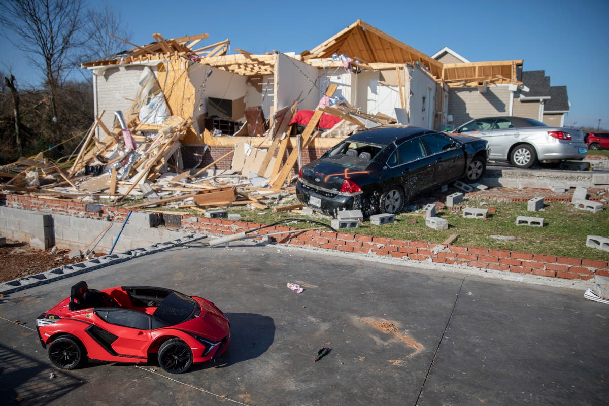 On a single Kentucky street, the tornado killed 7 children