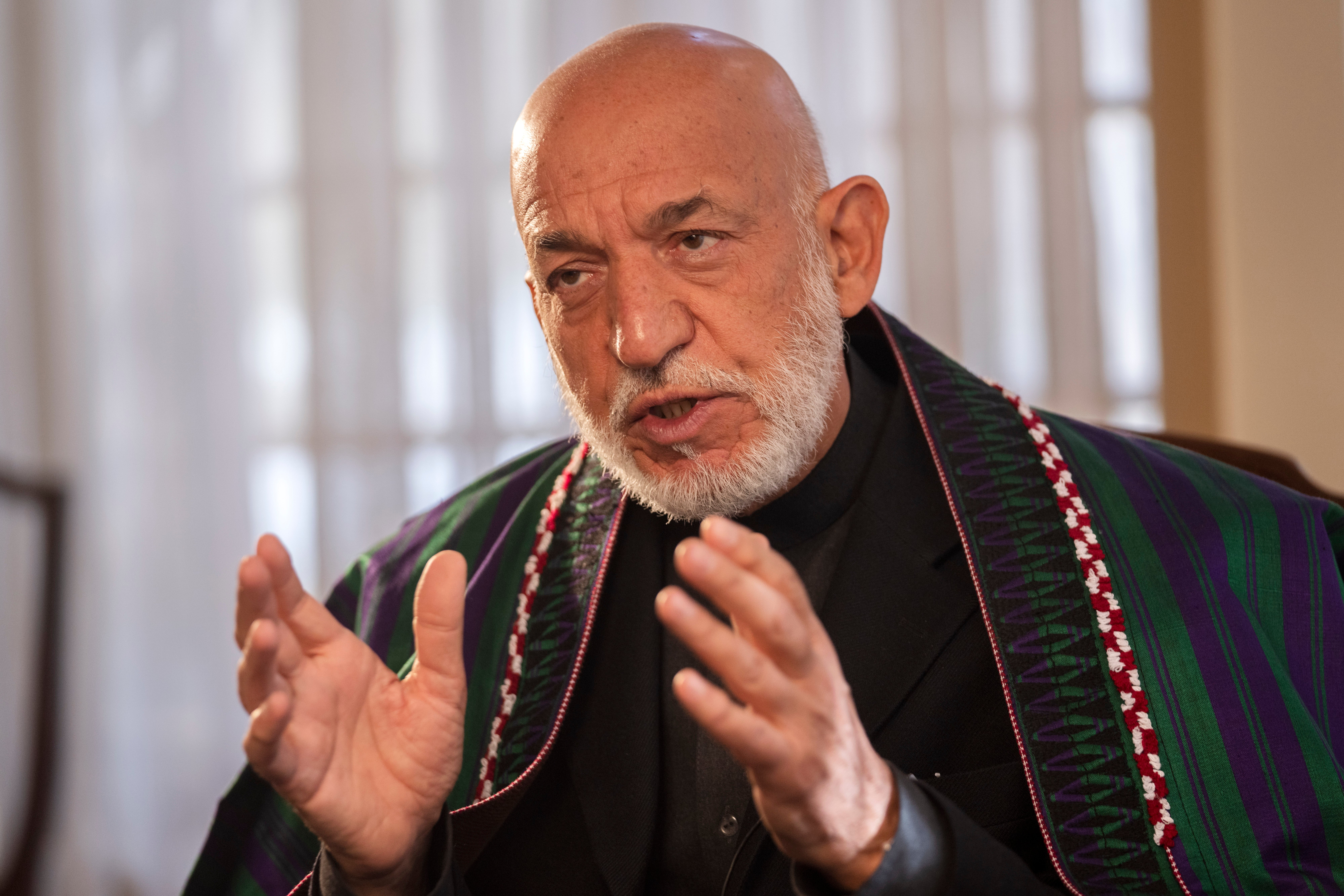 <p>Karzai was adamant that there would have been an agreement for a peaceful transition had Ghani remained in Kabul</p>