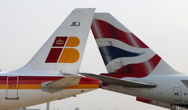 IAG first announced plans to buy the Spanish airline in 2019 (Steve Parsons/PA)