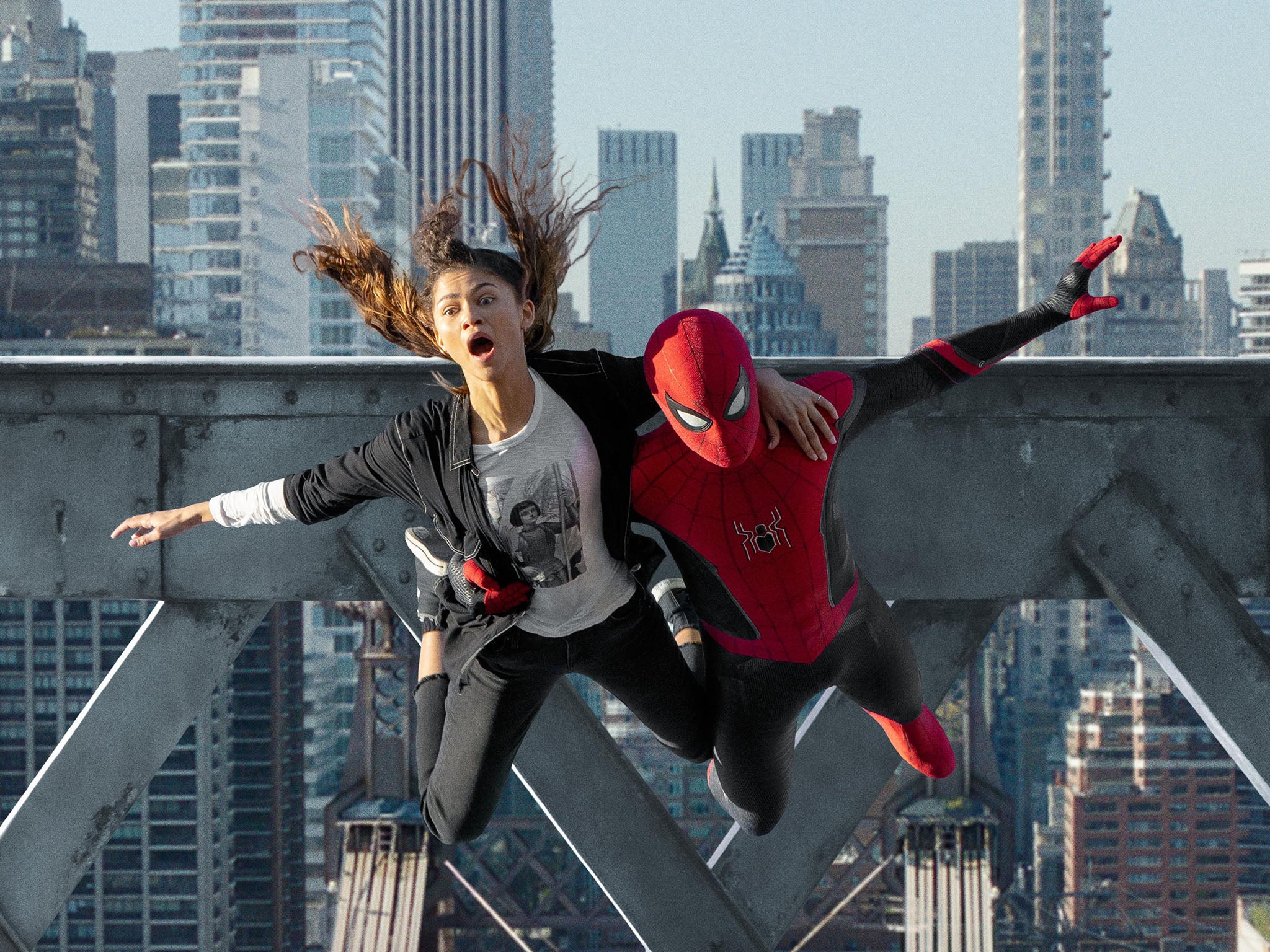 Zendaya and Tom Holland in 'Spider-Man: No Way Home'