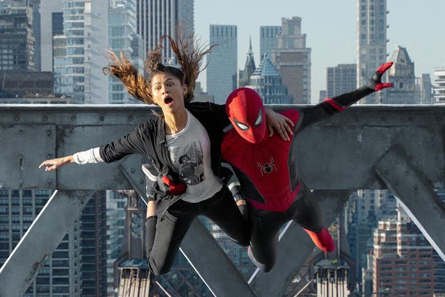 Zendaya y Tom Holland en 'Spider-Man: No Way Home'