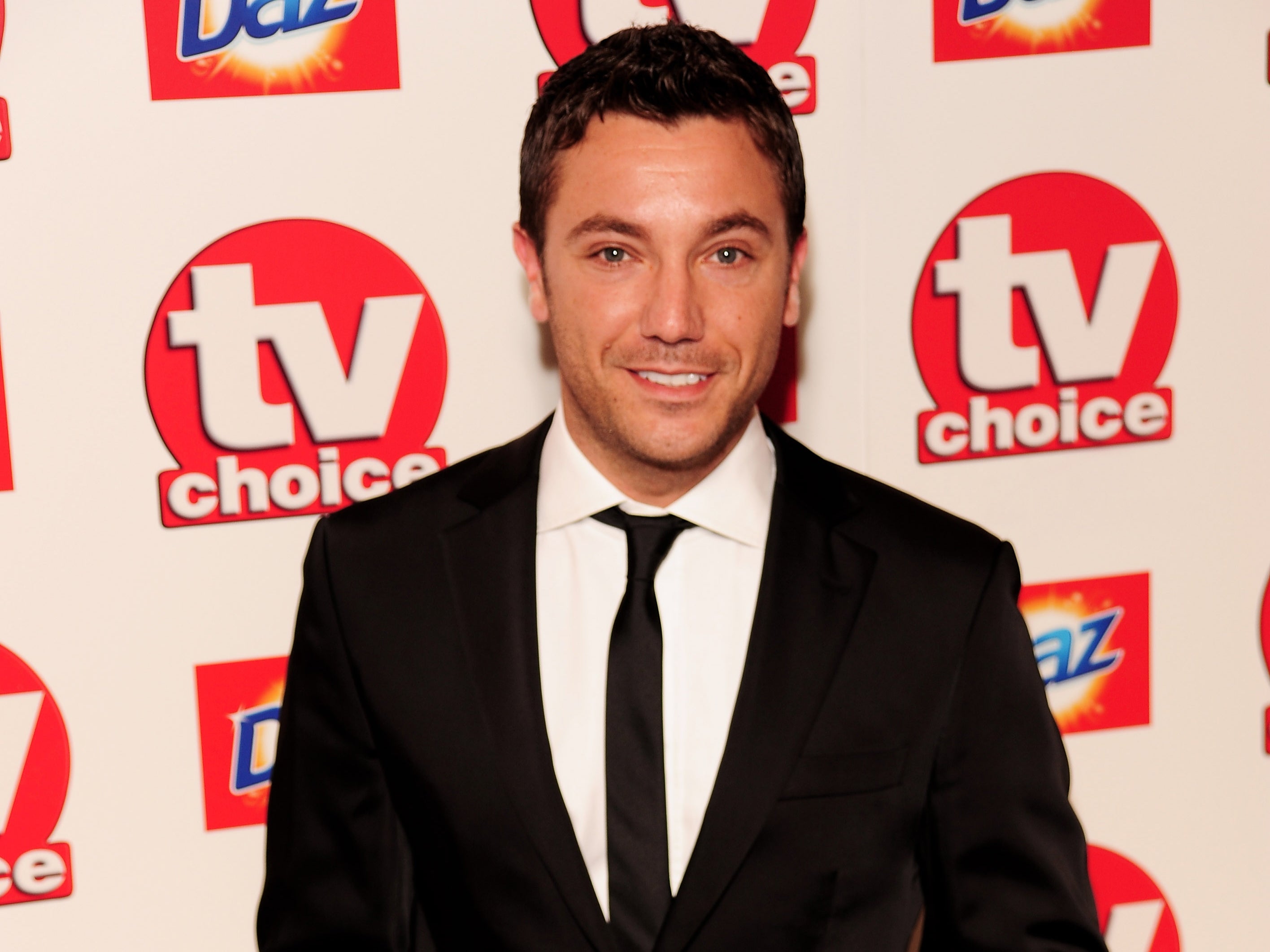 <p>Gino D'Acampo arrives at the TV Choice Awards 2010 at The Dorchester on September 6, 2010 </p>