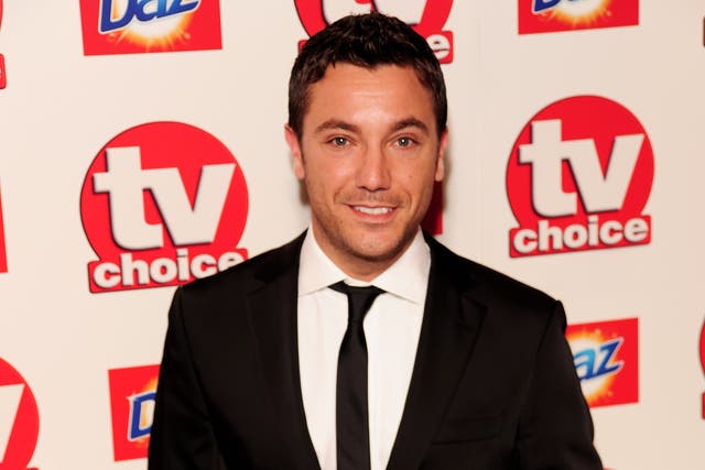 <p>Gino D'Acampo arrives at the TV Choice Awards 2010 at The Dorchester on September 6, 2010 </p>