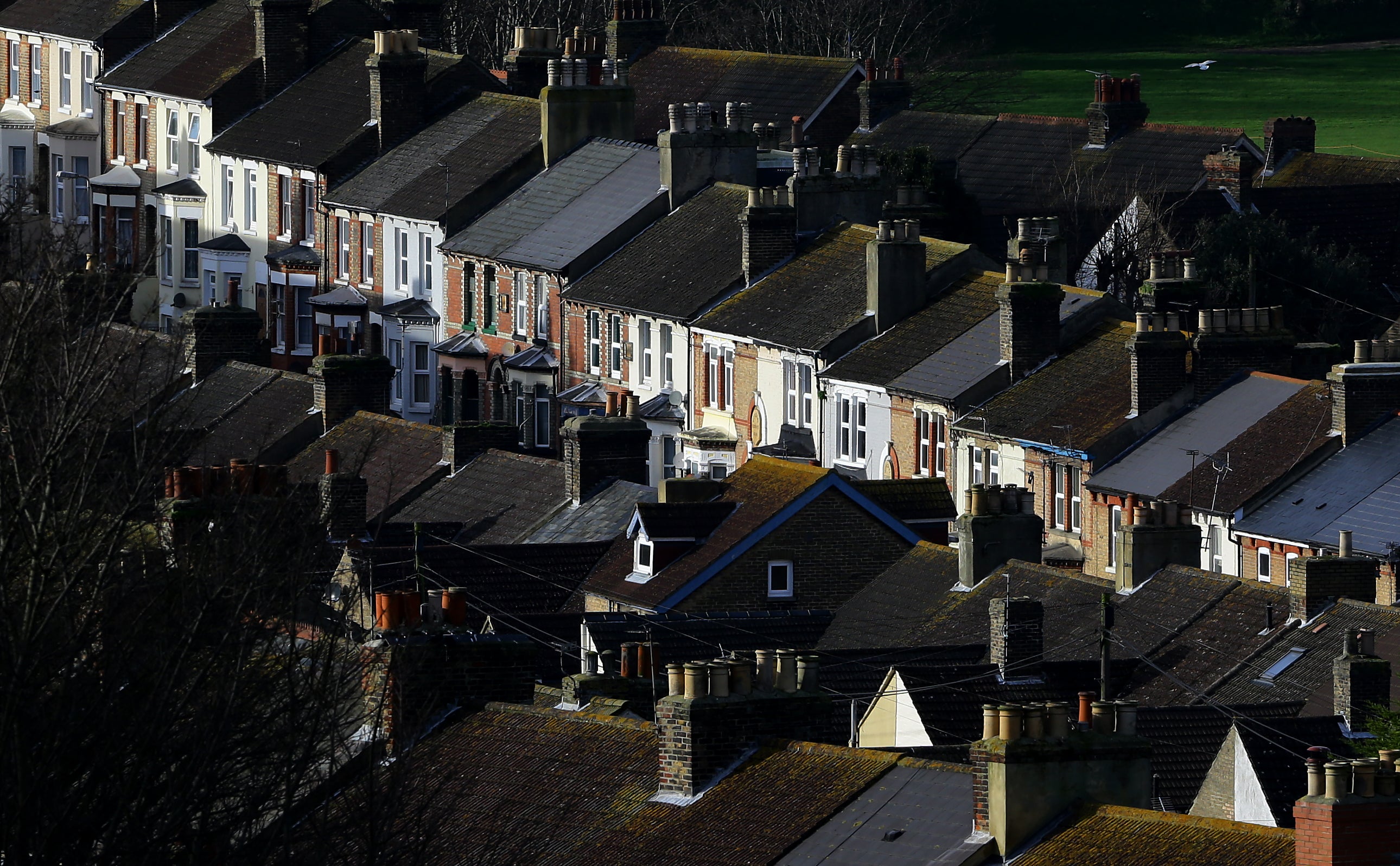 The average UK house price was £3,000 lower in October than a record high reached the previous month, according to the Office for National Statistics (Gareth Fuller/PA)