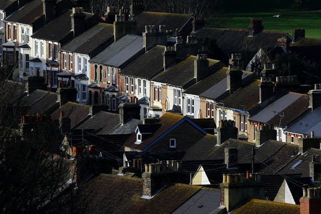 The average UK house price was £3,000 lower in October than a record high reached the previous month, according to the Office for National Statistics (Gareth Fuller/PA)