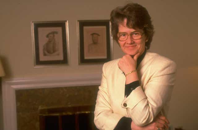 <p>Hopkins made history in 1989 when she sued Price Waterhouse for sex discrimination because partnership was denied her </p>