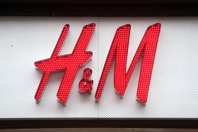 A branch of H&M on Oxford Street, central London (Yui Mok/PA)