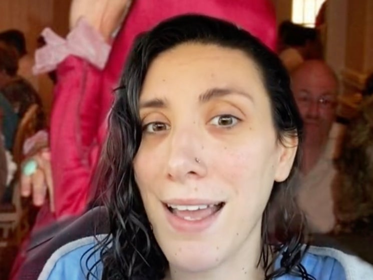 Una actriz de Disney World