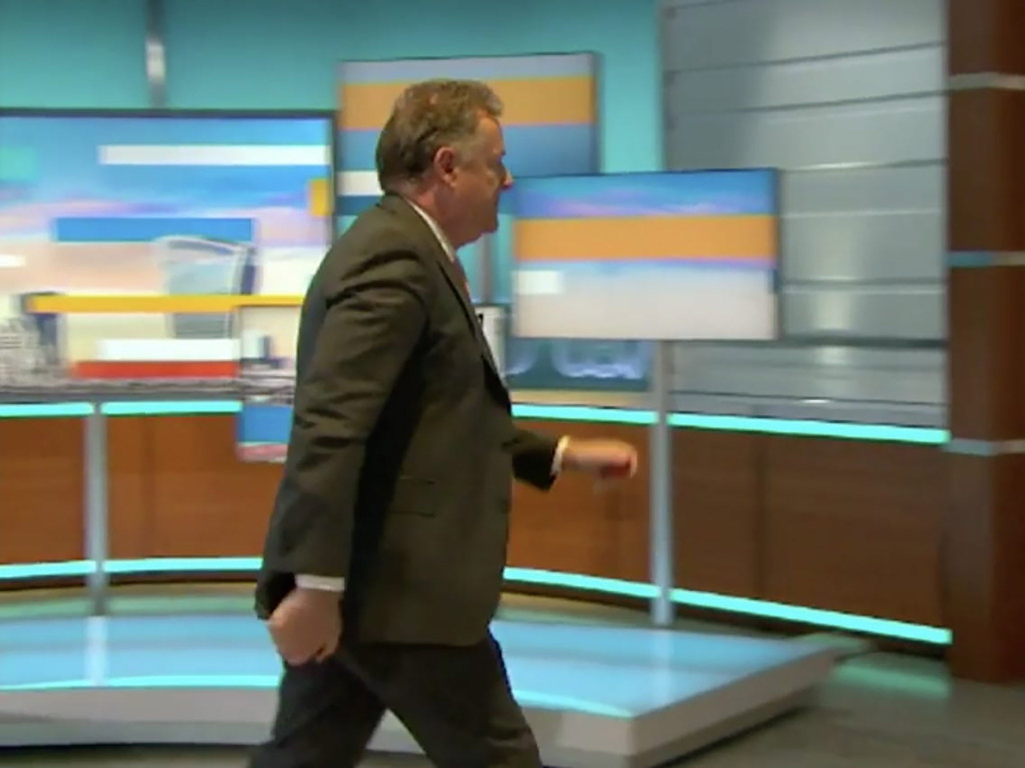Piers Morgan storms off ‘Good Morning Britain’ in March