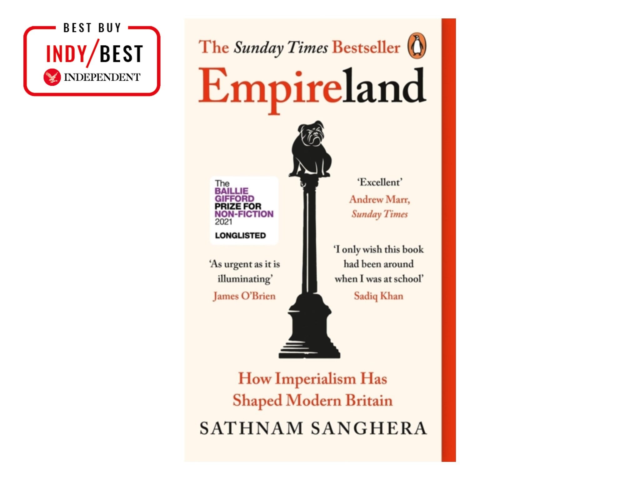 ‘Empireland- How Imperialism Has Shaped Modern Britain’ by Sathnam Sanghera, published by Penguin indybest.jpg