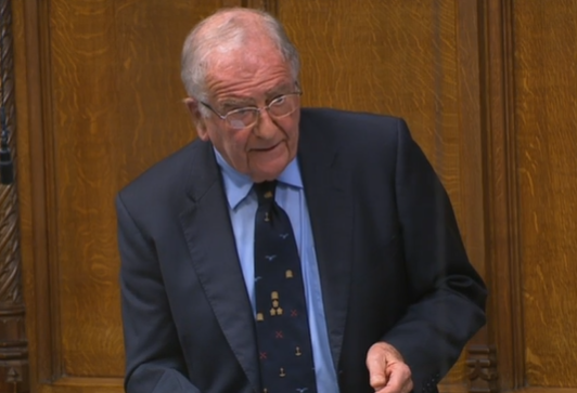 Sir Roger Gale said the PM was out of touch with what was going on at home