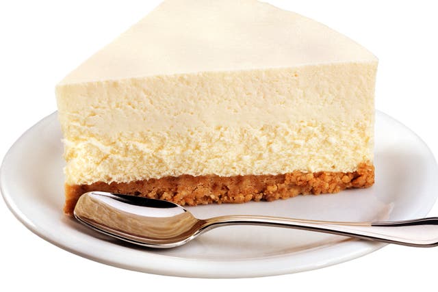 <p>A cheesecake </p>