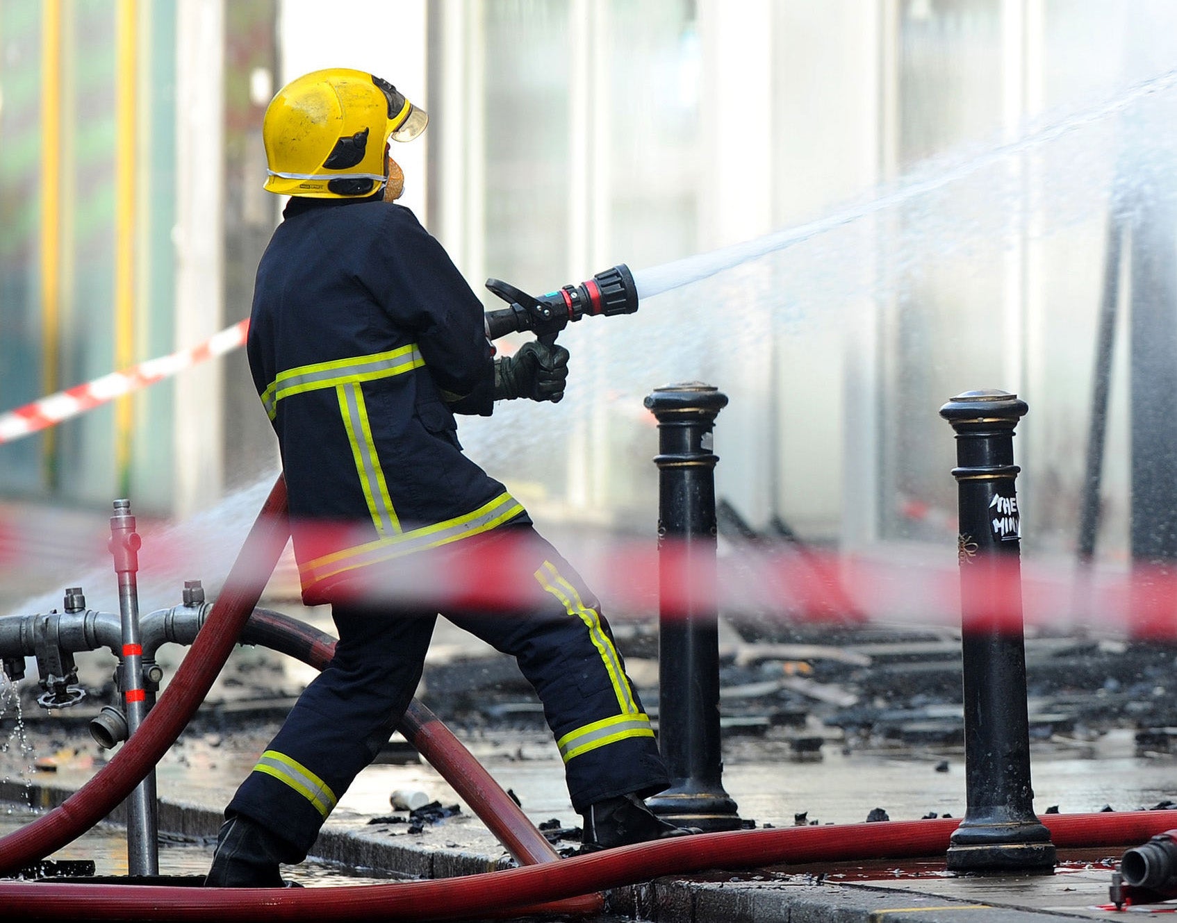 Sir Thomas Winsor said more change is ‘urgently required’ at fire services (PA)