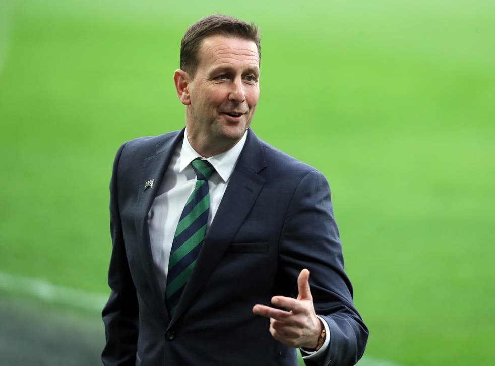 Northern Ireland manager Ian Baraclough is set to stay on to prepare towards Euro 2024 (Brian Lawless/PA)
