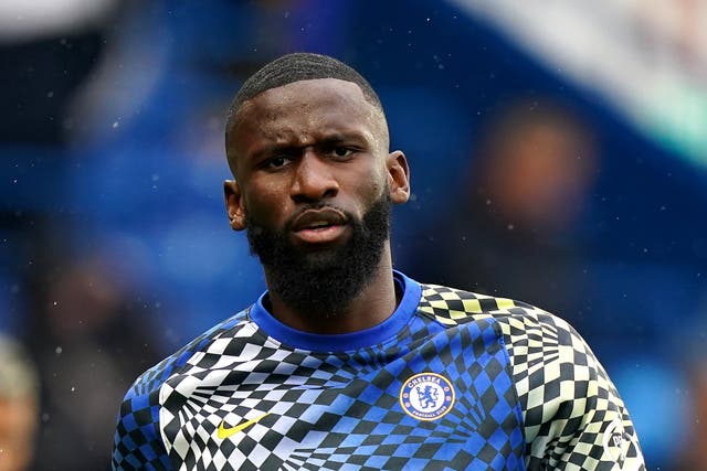 <p>Thomas Tuchel remains unfazed by top stars like Antonio Rudiger, pictured, remaining out of contract at the end of the season (Tess Derry/PA)</p>