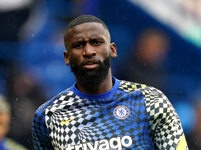 <p>Thomas Tuchel remains unfazed by top stars like Antonio Rudiger, pictured, remaining out of contract at the end of the season (Tess Derry/PA)</p>