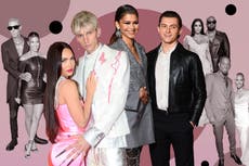 The highs and lows of celebrity romance in 2021