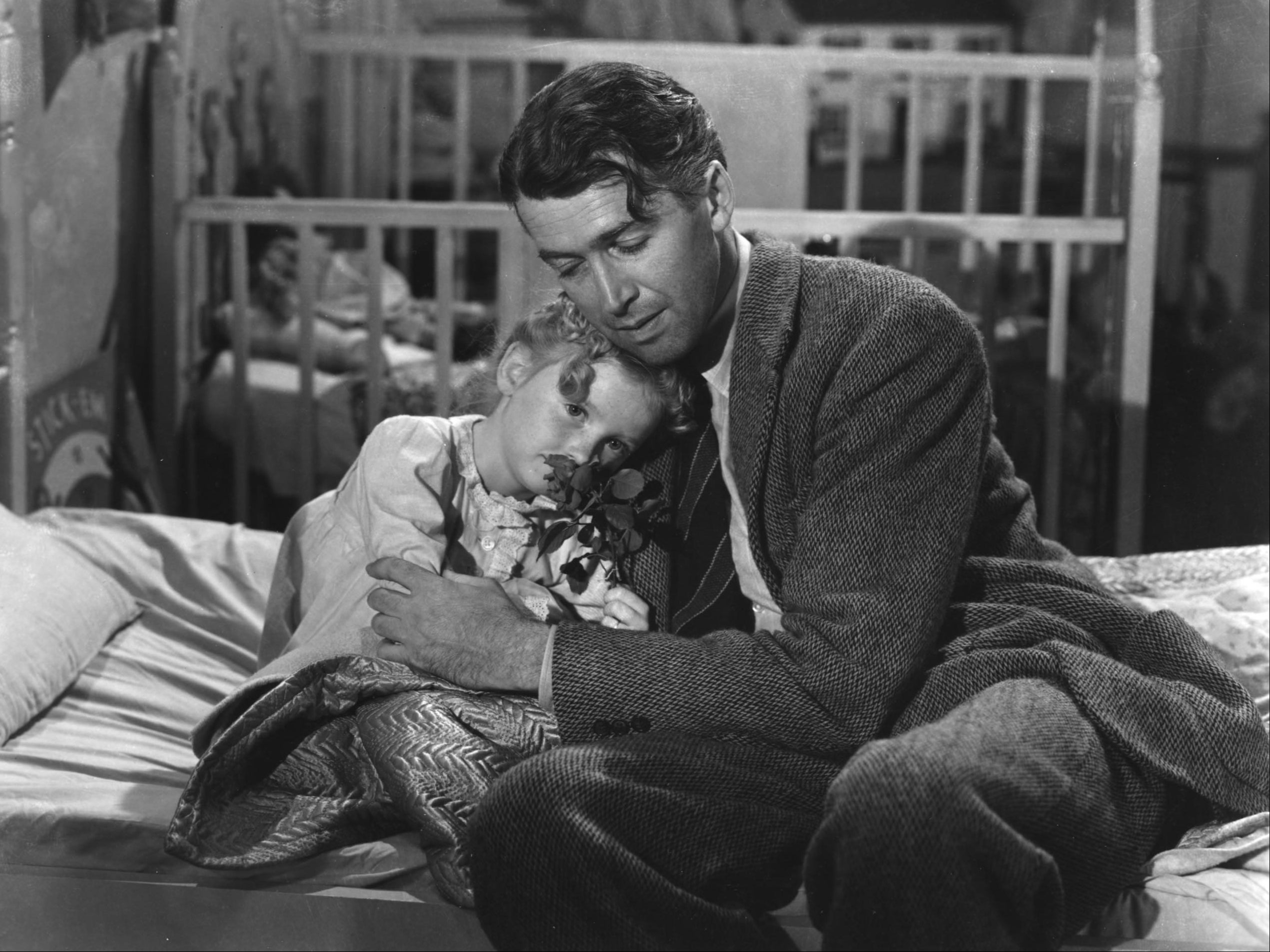 Grimes starred along Hollywood icon Jimmy Stewart in ‘It’s a Wonderful Life’