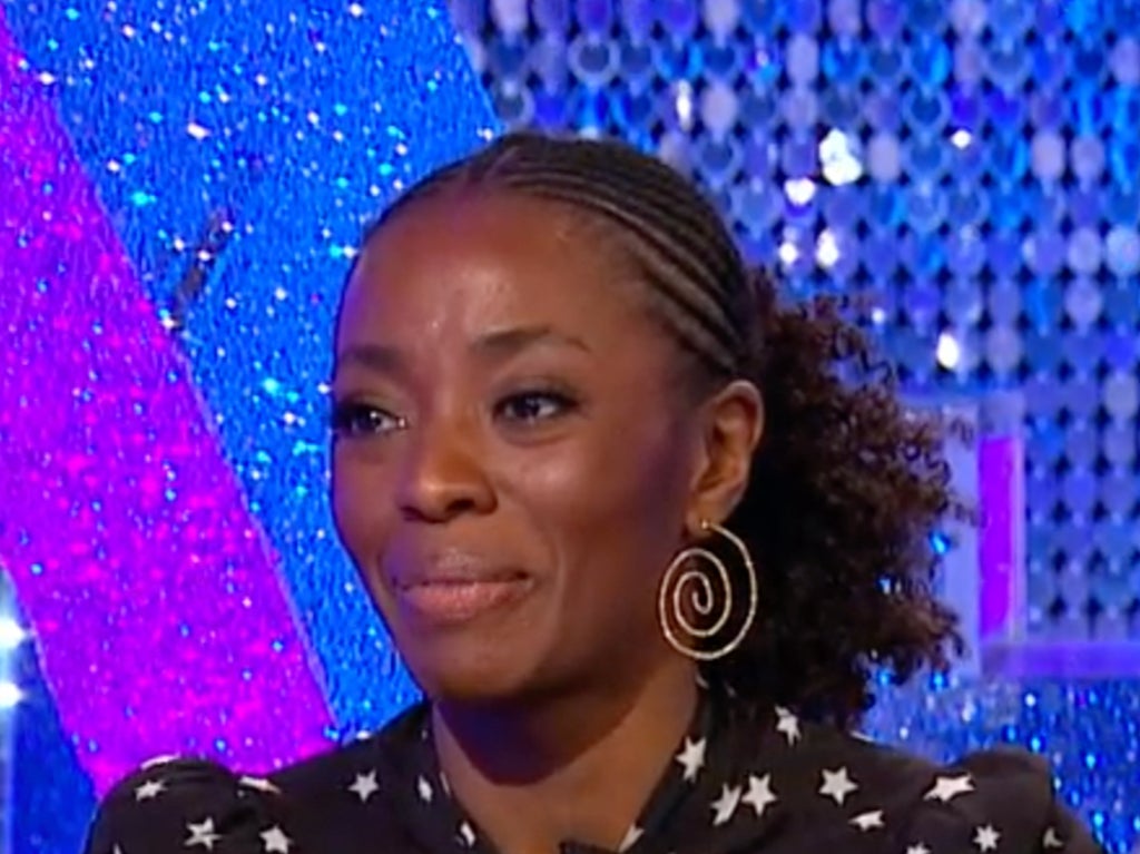 Strictly star AJ Odudu reveals she is ‘unable to stand on right foot’ due to injury days before final