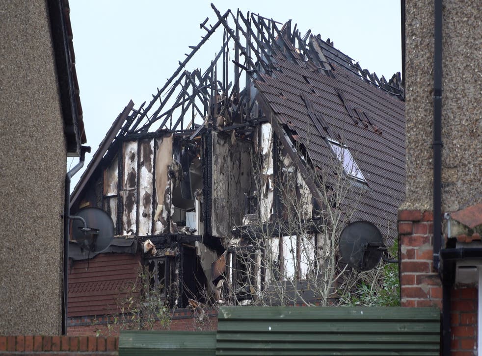 <p>Damage to the property in Reading </p>