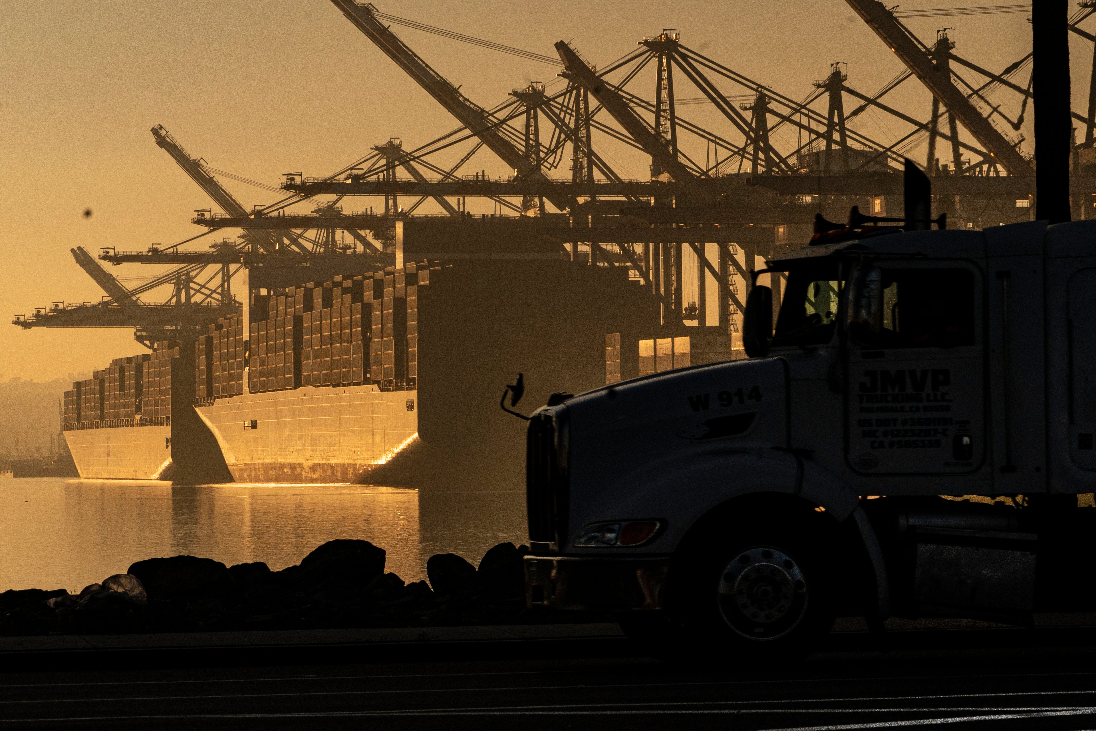 Ports, such have this one in LA, have worked hard to try and clear up global supply issues