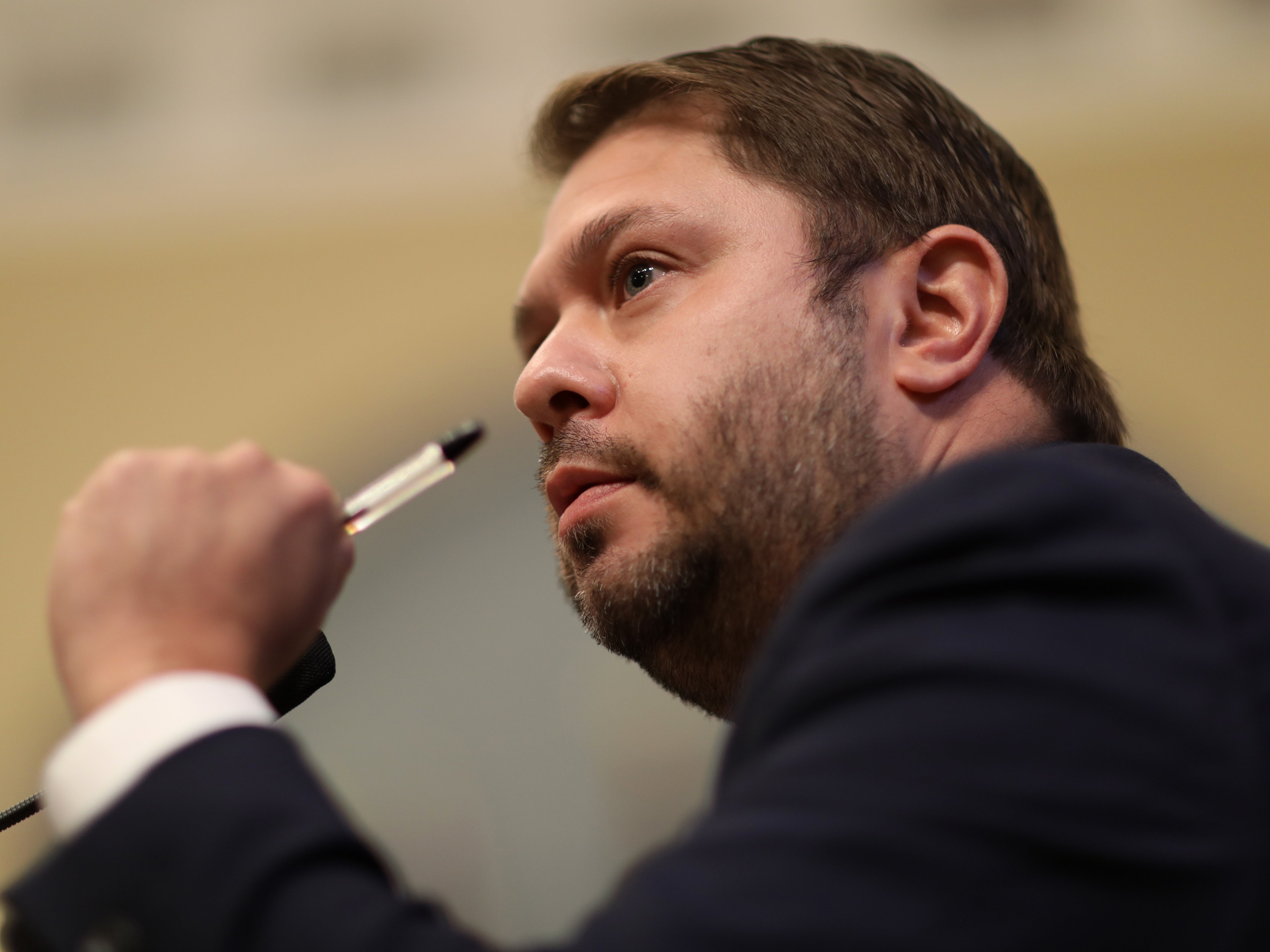 File: Congressman Ruben Gallego was threatened by a Russian lawmaker over recent comments on Ukraine