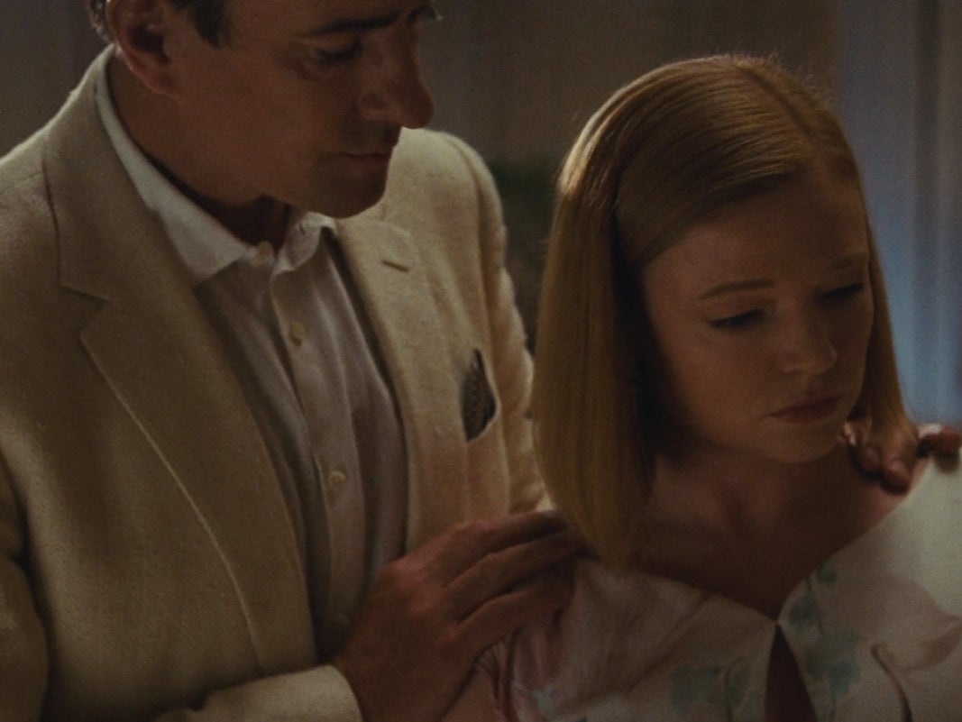 <p>Still from Succession season three episode nine </p>