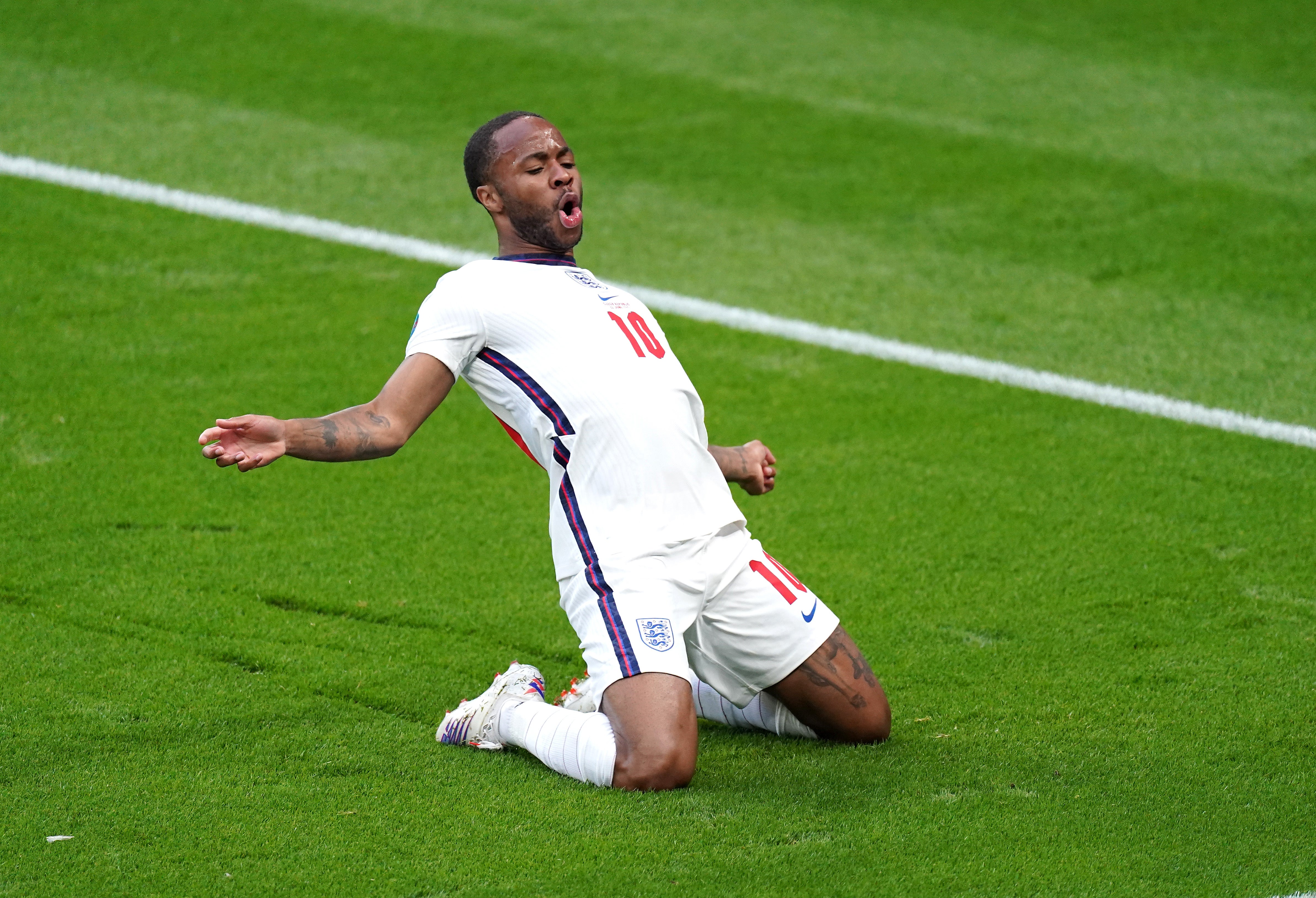 Raheem Sterling was outstanding during Euro 2020 (Mike Egerton/PA)