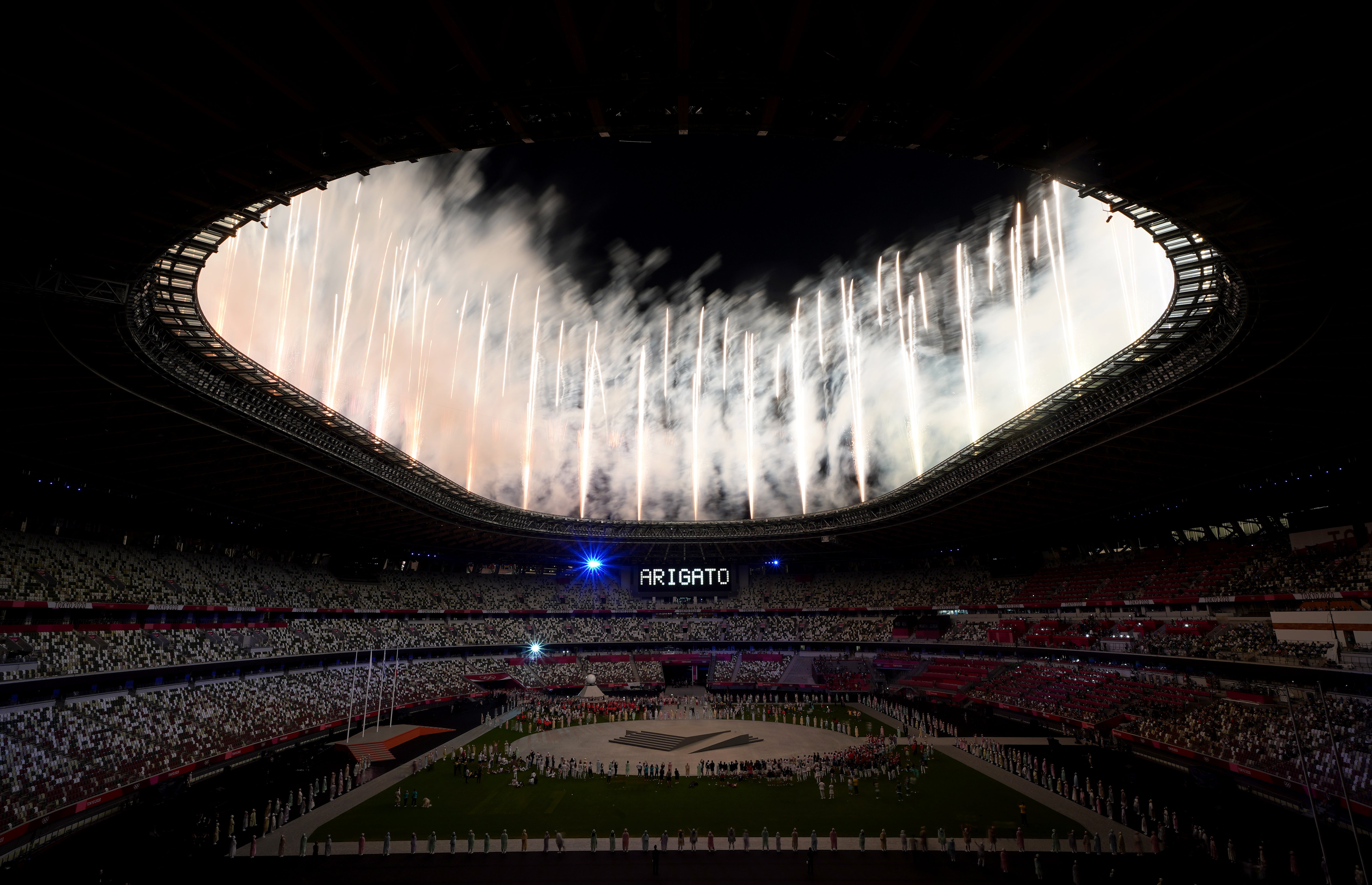 The Tokyo 2020 Olympic Games produced plenty of fireworks (Martin Rickett/PA)