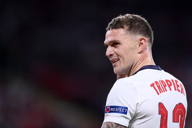 Kieran Trippier has been linked with a move back to England (PA)