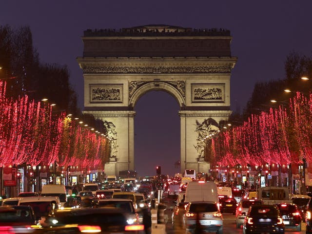 <p>Brits won’t be enjoying Paris or other French cities this Christmas </p>