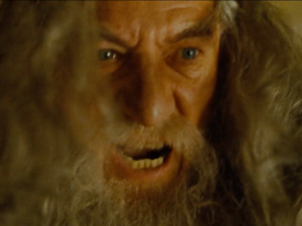 Ian McKellen as Gandalf in ‘The Lord of the Rings: The Fellowship of the Ring’