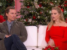 Matthew McConaughey tells Reese Witherspoon she was his childhood celebrity crush