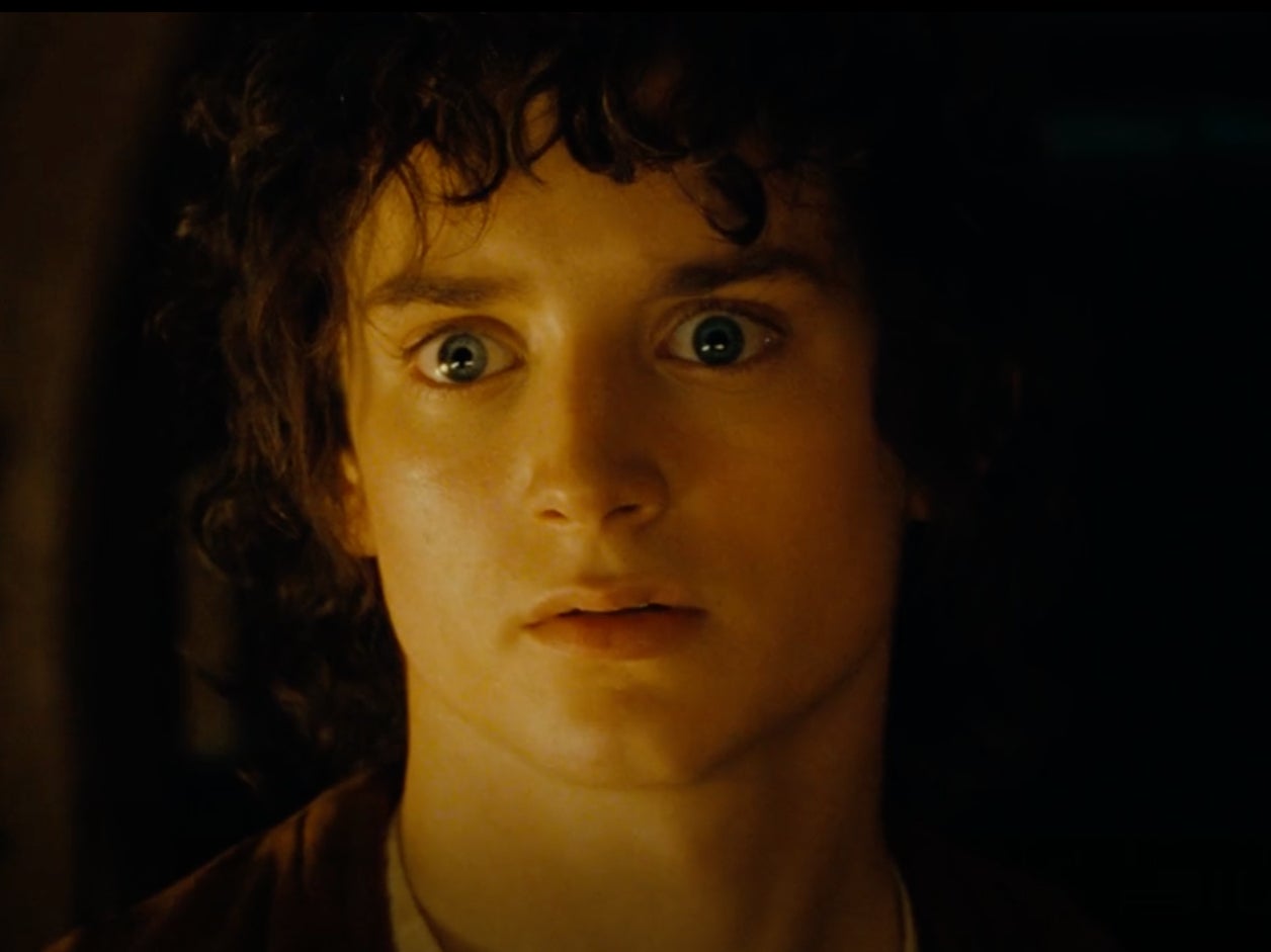 Elijah Wood as Frodo Baggins in ‘The Lord of the Rings: The Fellowship of the Ring’