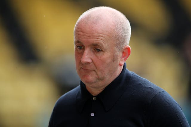 Livingston manager David Martindale feels Omicron will badly hit Scottish football (Jane Barlow/PA)