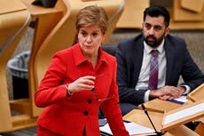 Nicola Sturgeon limits football matches and outdoor events in Scotland to 500 people