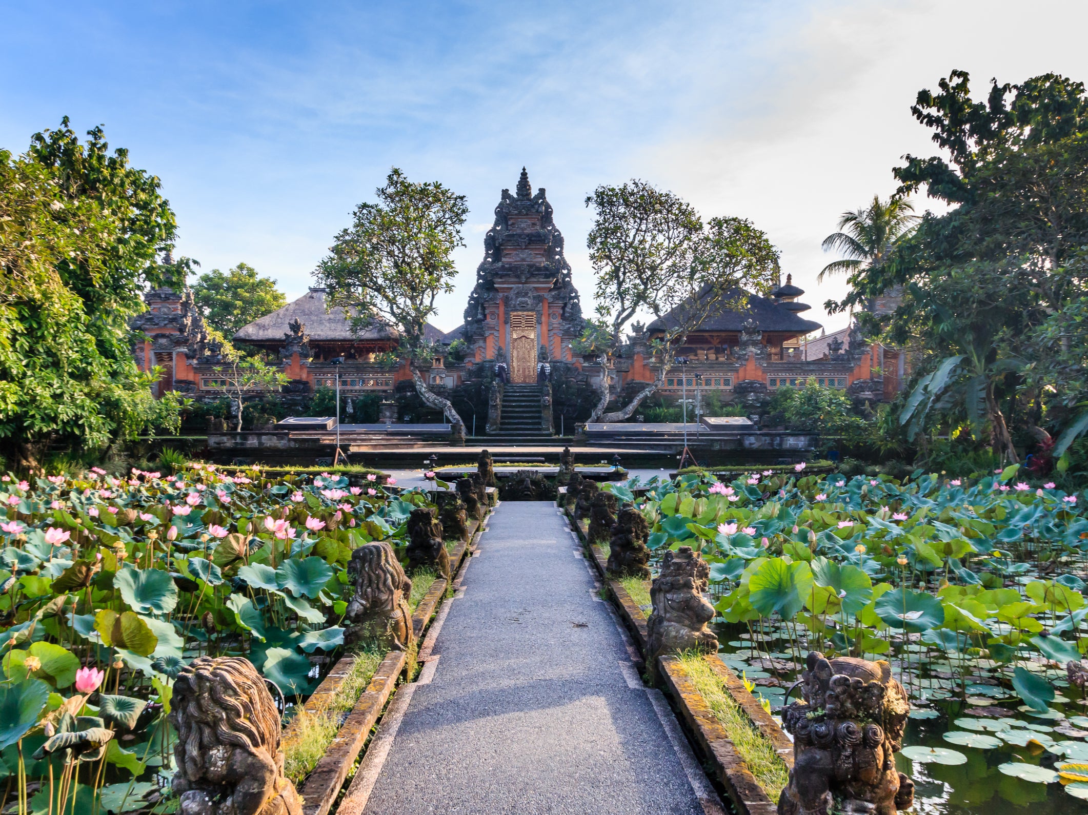 Lotus Temple, Ubud, Bali