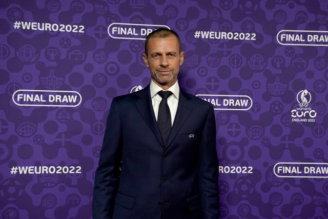 UEFA president Aleksander Ceferin hopes serious discussions over the new international calendar will begin early next year (Nick Potts/PA)